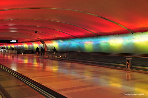 Psychedelic Tunnel at DTW